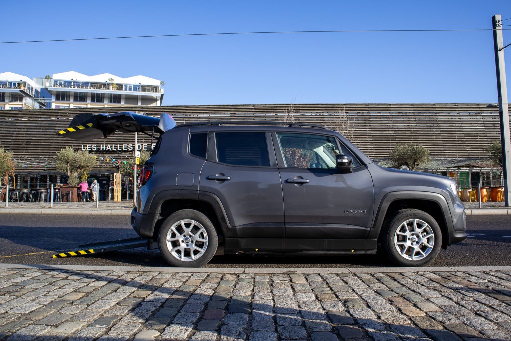 Jeep Renegade Mobility permettant le passage du permis handicap